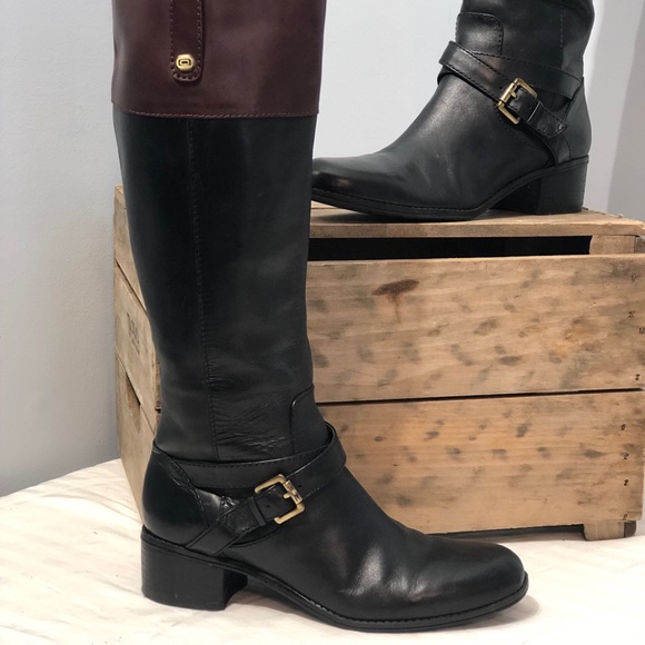 bandolino bloema tall leather boots